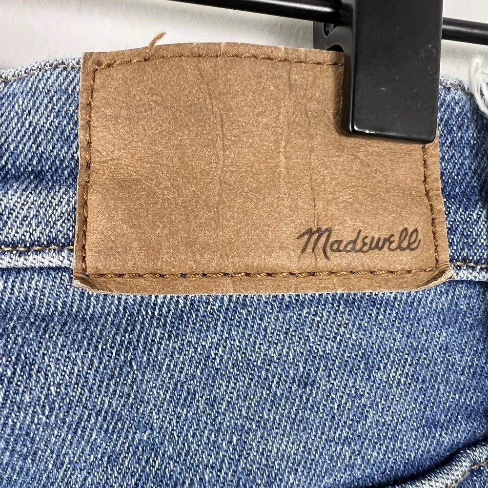 Madewell Perfect Vintage Jeans Womens‎ 25 High Rise Crop Straight Leg Denim